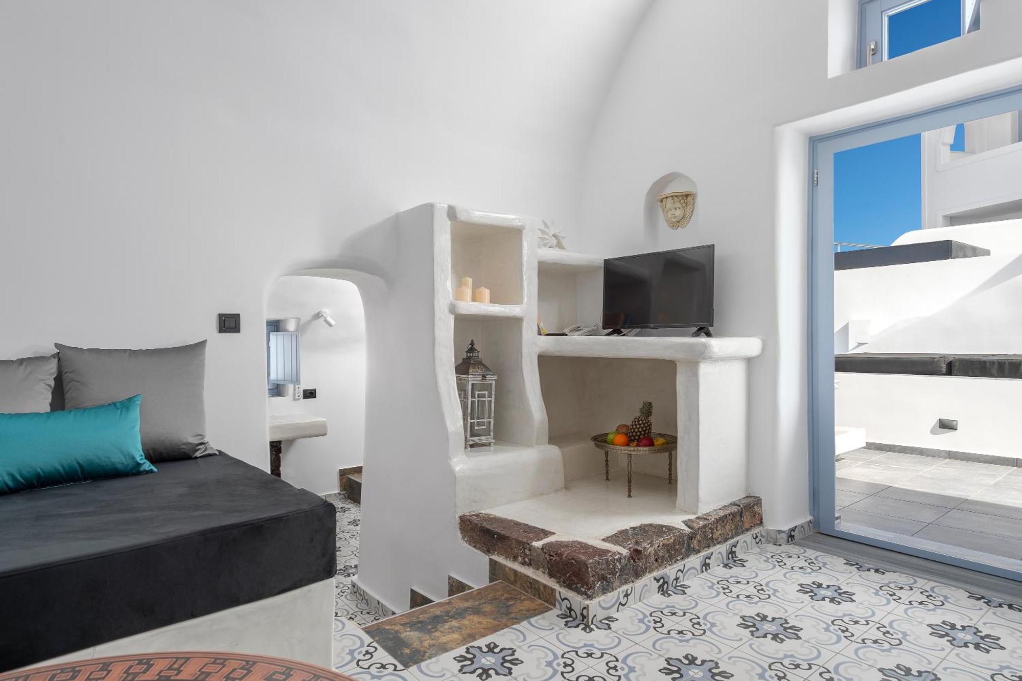 Sole D'Oro Luxury Suites Oia  Habitación foto